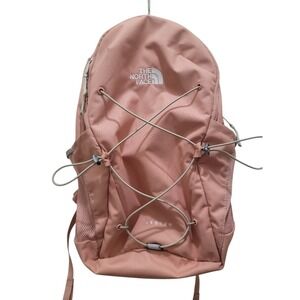 The North Face Jester Peach Backpack Nylon Zip 3 Pockets Fits 15" Laptop 18"×14"